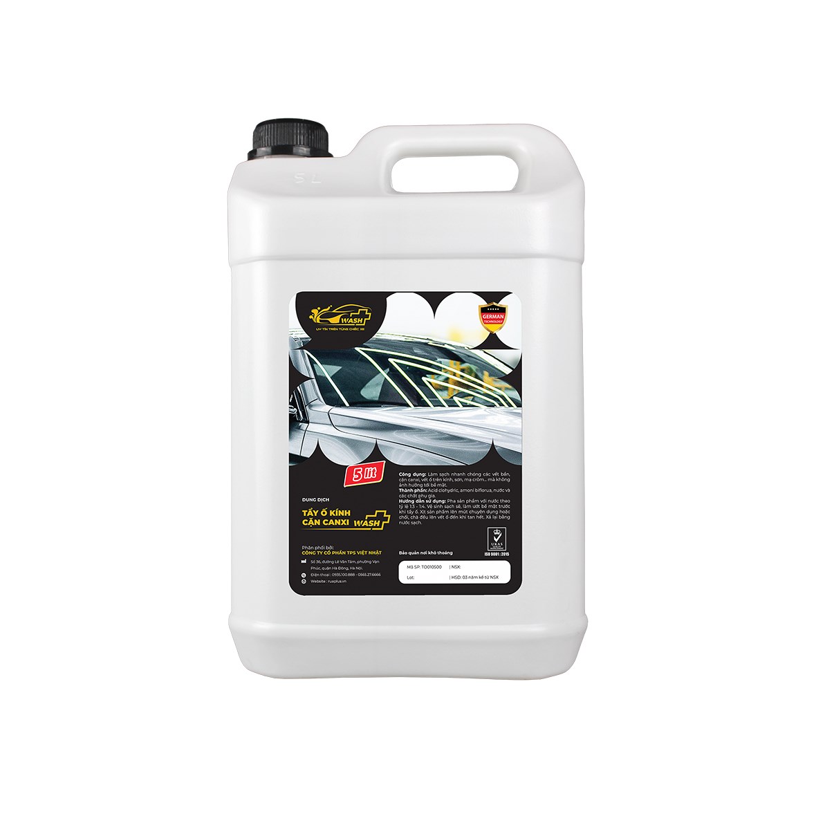 Dung Dịch Tẩy Ố Cặn Canxi Thân Xe - Water Spots Remove