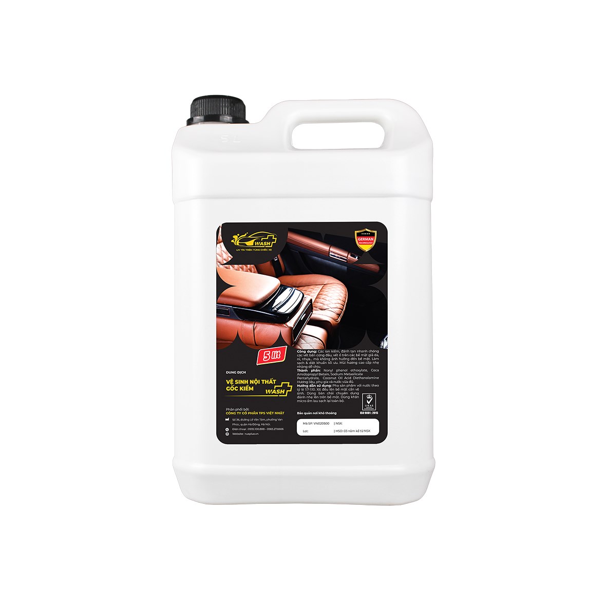 Dung Dịch Vệ Sinh Nội Thất Gốc Kiềm - Interior Cleaner 2