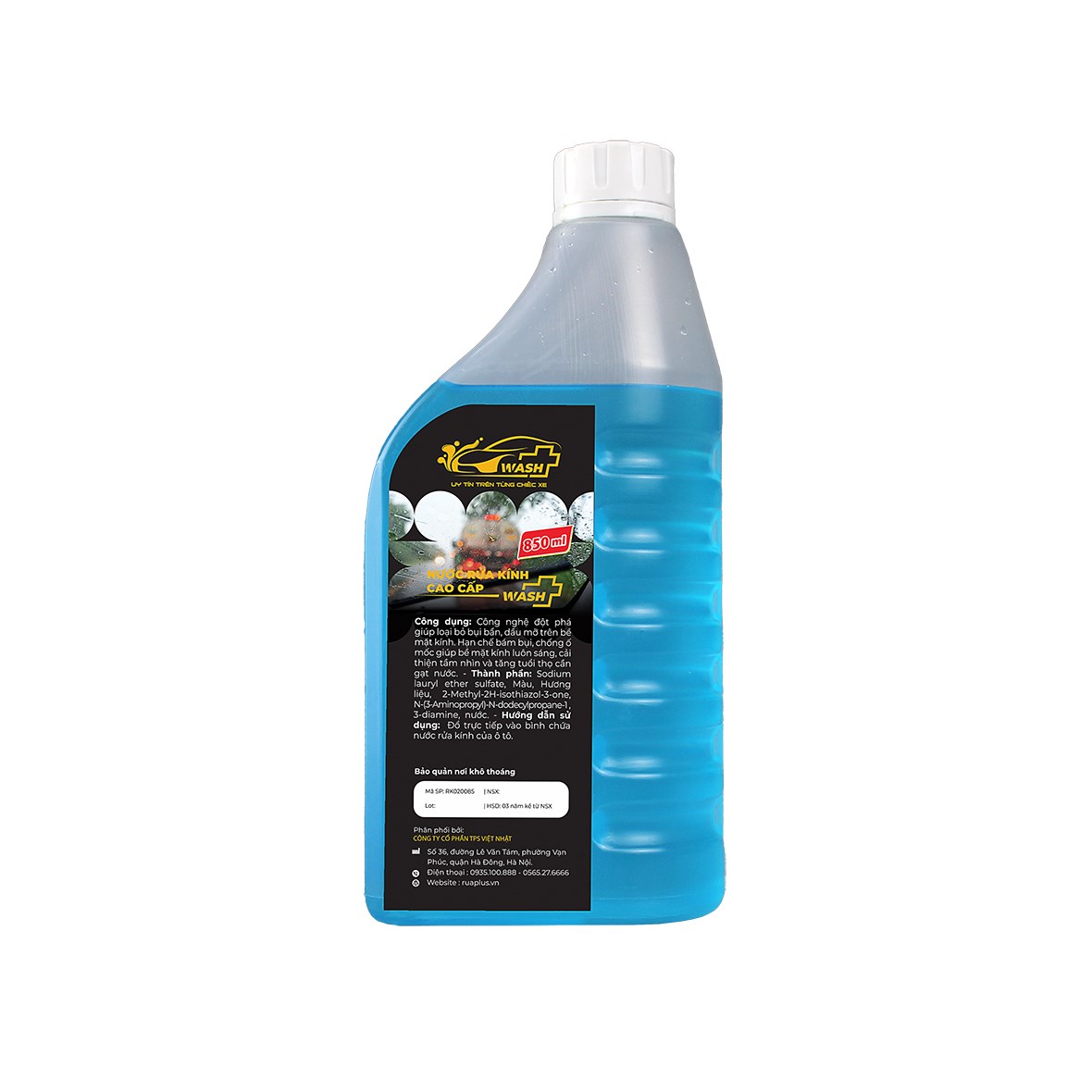 Nước Rửa Kính Cao Cấp Chai 850ml - Screen Wash