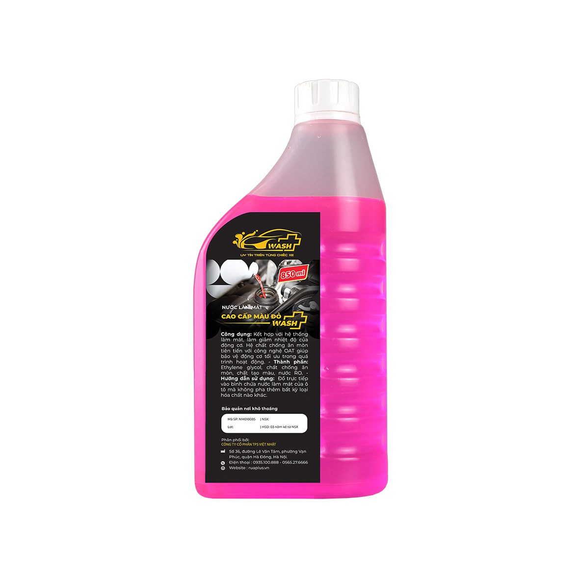 Nước Làm Mát Cao Cấp Màu Đỏ Chai 850ml - Red Coolant