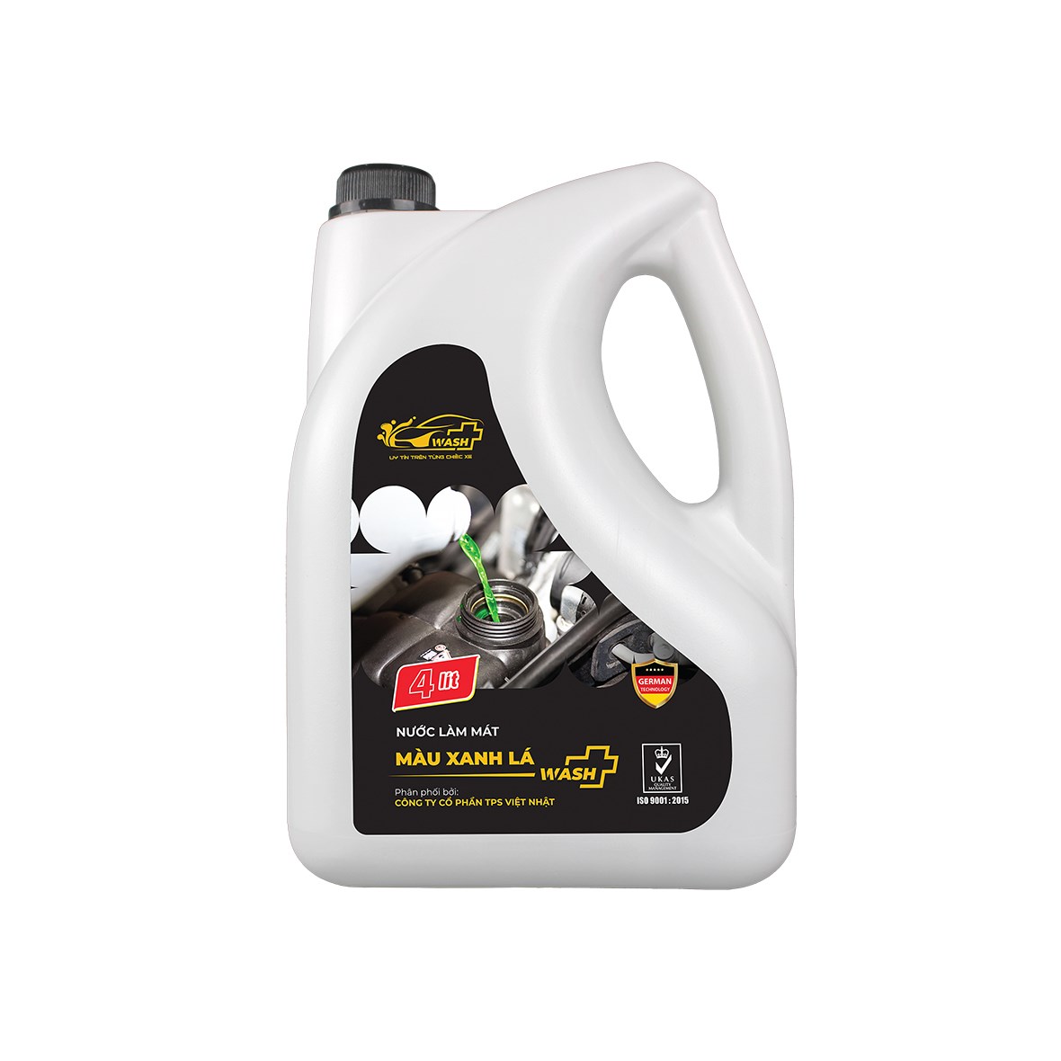 Nước Làm Mát Cao Cấp Màu Xanh Lá Can 4L - Green Coolant