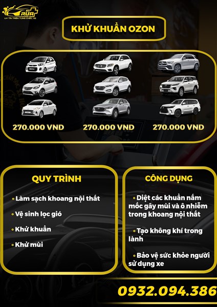 2. Khử khuẩn Ozon (270K)