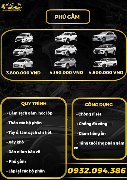 13. Phủ gầm (3rt800-4tr150-4tr500K)